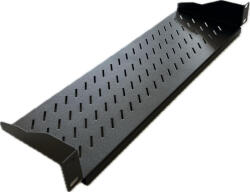 Techson tálca 19"-os rackszekrényhez, perforált, 1U magas, 150 mm mély (rackpolc_TC_1U_150_P_E)
