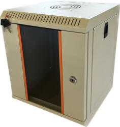 Techson 312 x 300 x 6U, 10" fali rackszekrény (rack_tc_312x300x6U_fehér)