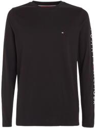 Tommy Hilfiger Tricou tenis bătbați "Tommy Hilfiger Logo Long Sleeve - Negru