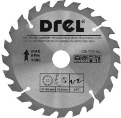 Drel vídiás kőrfűrészlap, 140 x 20 x 24T (CON-TCT-1402)