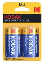 Kodak Góliát elem D 1.5V alkáli-mangán LR20 MN1300 Max KODAK - DMAXB2 (DMAXB2)