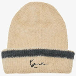 Karl Kani Téli sapka karl kani Signature Fluffy Beanie sand/black