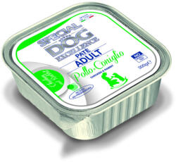 Special Dog 300g Pate Csirke+Nyúl Alutálca