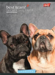  Állatos Kutya 2. osztályos vonalas füzet (A5/16-32) (COR_UNBT532V2_4)