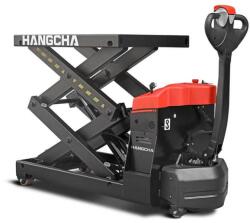 Hangcha önjáró elektrohidraulikus ollós emelőasztal 1000 kg-os teherbírással