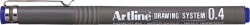 Artline Marker pentru desen tehnic ARTLINE, varf fetru 0.4mm - albastru (EK-234-BL) - siscom-papetarie