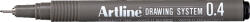 Artline Marker pentru desen tehnic ARTLINE, varf fetru 0.4mm - negru (EK-234-BK)