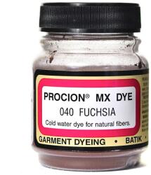 Jaquard Procion MX textilfesték, főzés nélkül használható, 18.71g, 040 Fuchsia - fukszia
