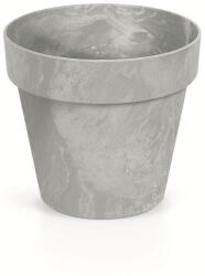 Prosperplast Ghiveci CUBE BETON EFFECT gri 14cm