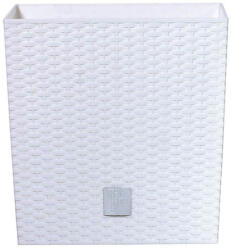 Prosperplast Ghiveci RATO LOW + insert alb 40cm