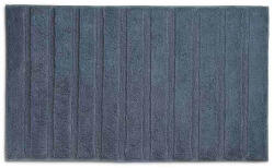 KELA Covoraș de baie Megan 100% bumbac albastru fum 100, 0x60, 0x1, 6cm KL-24702 Covor baie