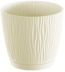 Prosperplast Ghiveci cu vas SANDY P crem 23, 9 cm