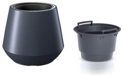 Prosperplast Ghiveci cu inserție HEOS antracit 39, 5 cm (varianta IV)