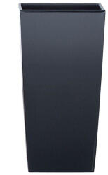 Prosperplast Ghiveci cu inserție URBI SQUARE antracit MAT 29, 5 cm