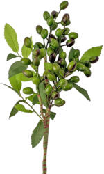  Dekorációs bogyós ág, 39cm magas - Olivazöld (AF088-01)
