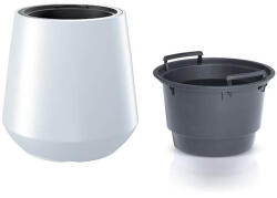 Prosperplast Ghiveci cu inserție HEOS alb 43, 9 cm (varianta IV)
