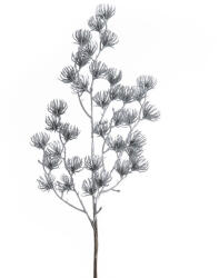 Valex Decor Metál dekor ág, magasság: 44cm - Ezüst (AF135-03)