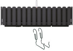 Prosperplast Cufăr cu metal. suport BOARDEE FENCYCASE W antracit 58cm