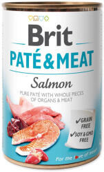 Brit Conserve Brit Paté & Meat somon 400g