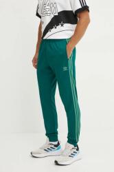 Adidas melegítőnadrág Adicolor Classics zöld, nyomott mintás, IY8729 - zöld M