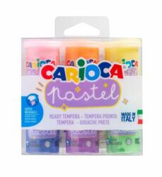 CARIOCA Acuarele tempera pastel Carioca 6x25 ml