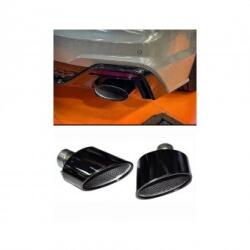 ALM Set ornamente de toba ovale negre compatibil Audi model RS (ALM 150723-19)