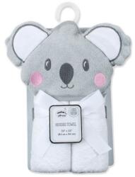 Mother's Choice Prosop bebe cu gluga din bumbac - ursulet koala gri (IT11600)