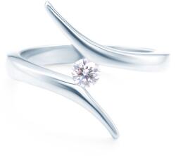 SAVICKI Inel de logodnă SAVICKI: aur alb, diamant - savicki - 6 742,00 RON