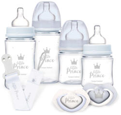 Canpol babies Комплект за новородено Canpol - Royal baby, 7 части, Син (0295C)