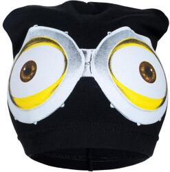 New Baby Căciuliţă neagră de primăvară pentru copii New Baby Minion, mărime 104 (3-4ani)