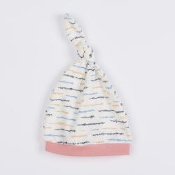 NEW BABY Căciuliţă din bumbac pentru bebeluşi New Baby Summertime pentru fată, mărime 80 (9-12l)