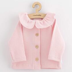 NEW BABY Palton pentru bebeluşi cu butoni New Baby Luxury clothing Laura roz, mărime 74 (6-9lr)