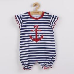 NEW BABY Salopetă de vară pentru fetiţe New Baby Marine, mărime 56 (0-3luni)