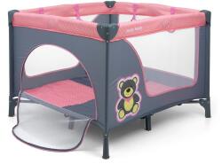 Milly Mally Grădinuţă pliabilă pentru copii Milly Mally Fun Pink Bear