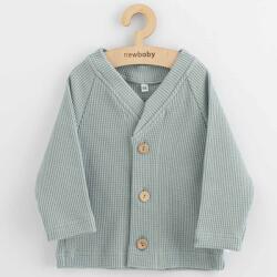 NEW BABY Geaca de bebeluş cu nasturi New Baby Luxury clothing Oliver gri, mărime 56 (0-3luni)
