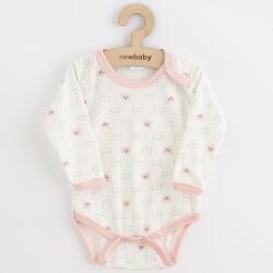 NEW BABY Body de bebeluşi New Baby Classic II ursuleţ roz, mărime 86 (12-18lr)