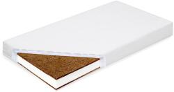 NEW BABY Saltea pentru leagăn New Baby STANDARD 80x40x8 cm cocos-molitan-cocos albă Saltea bebelusi