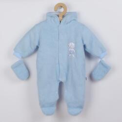 New Baby Salopetă de iarnă New Baby Nice Bear albastră, mărime 68 (4-6l)