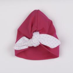 New Baby Turbă de fată New Baby For Girls cu buline, mărime 80 (9-12l)