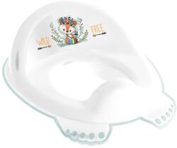 TEGA BABY Scaun suplimentar antiderapant pentru copii pentru toaletă Wild & Free, model vulpe albă