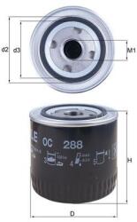 MAHLE Filtru ulei MAHLE OC 288 - automobilus