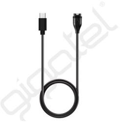 Silverline Töltőkábel (Type-C - Garmin 100cm) FEKETE
