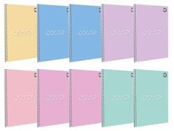 TC Color A4 70 lapos pasztell vonalas spirálfüzet (A15063081)