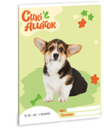 Ars Una Cuki-Welsh Corgi A5 12-32 lapos III. osztályos vonalas füzet (53604323)