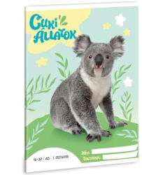 Ars Una Cuki Koala A5 16-32 lapos II. osztályos vonalas füzet (53594280)