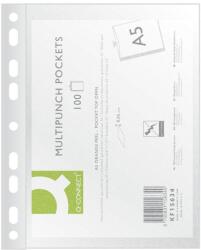 Q-CONNECT Folie protectie pentru documente A5, 50 microni, 50folii/set, Q-Connect - transparenta (KF15634) - pcone
