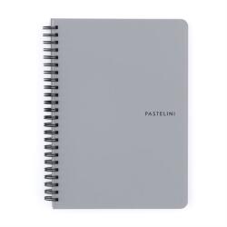 KARTON P+P Pastelini Grey A5 60 lapos vonalas spirálfüzet (8-805)