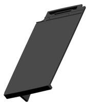 Tondach Planoton 9 szegőcserép bal FusionProtect antracit (491882)