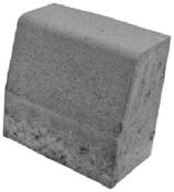 KK Kavics Beton KK Kavics útszegélykő szürke 15x25x25 cm (186764)