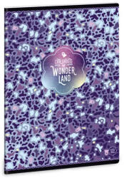 Ars Una Wonderland Ghost Blue A5 40 lapos extra kapcsos négyzethálós füzet (93149471)